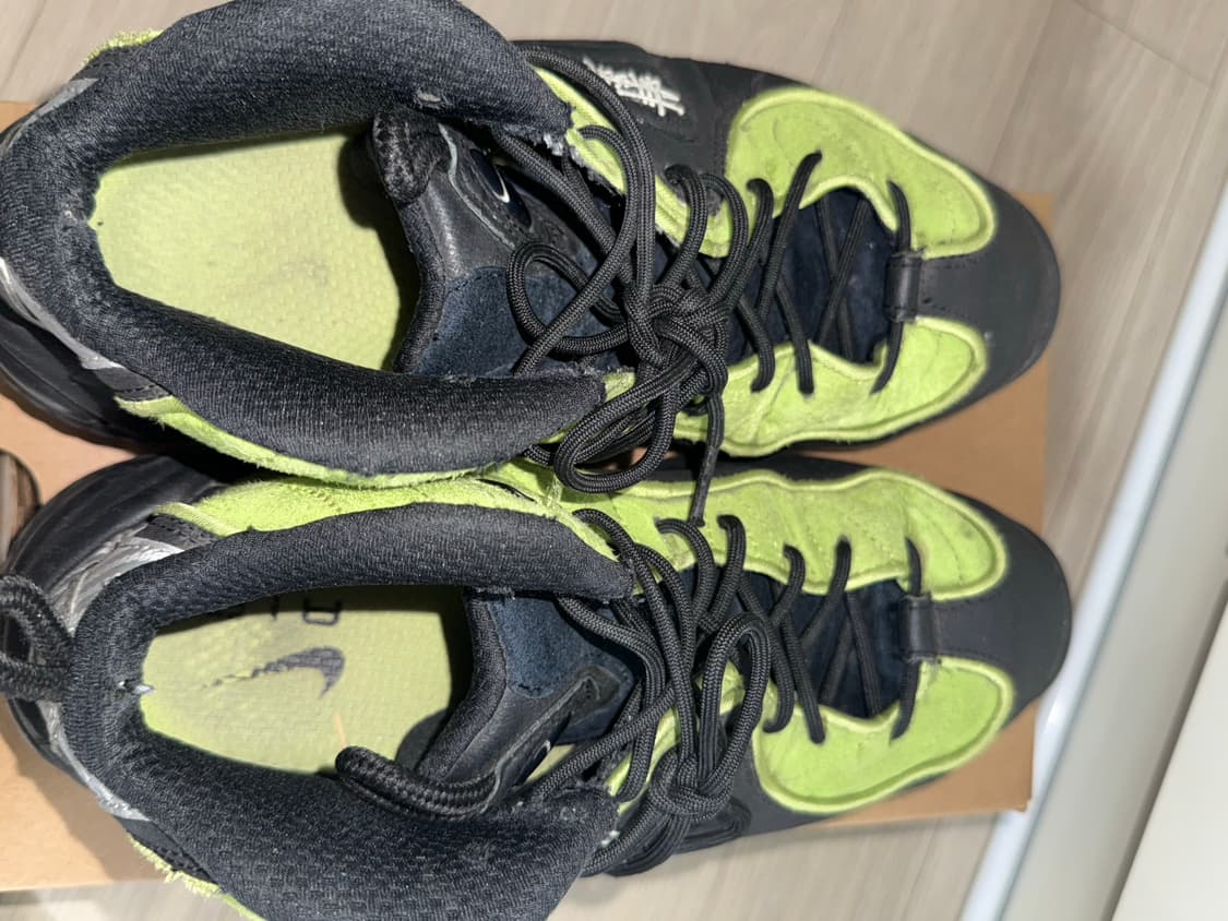 나이키 x 스투시 에어 페니 2 비비드 그린 앤 블랙 상품이미지5
