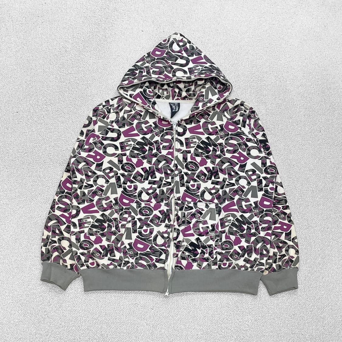 빌리어네어보이즈클럽 BBC 덕 카모 풀 후드집업 상품이미지1