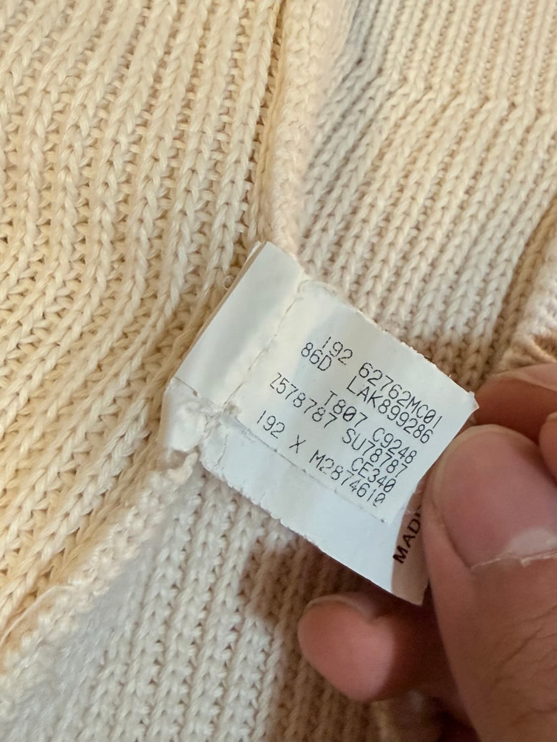 브루넬로 쿠치넬리 코틴니트 50사이즈 상품이미지5