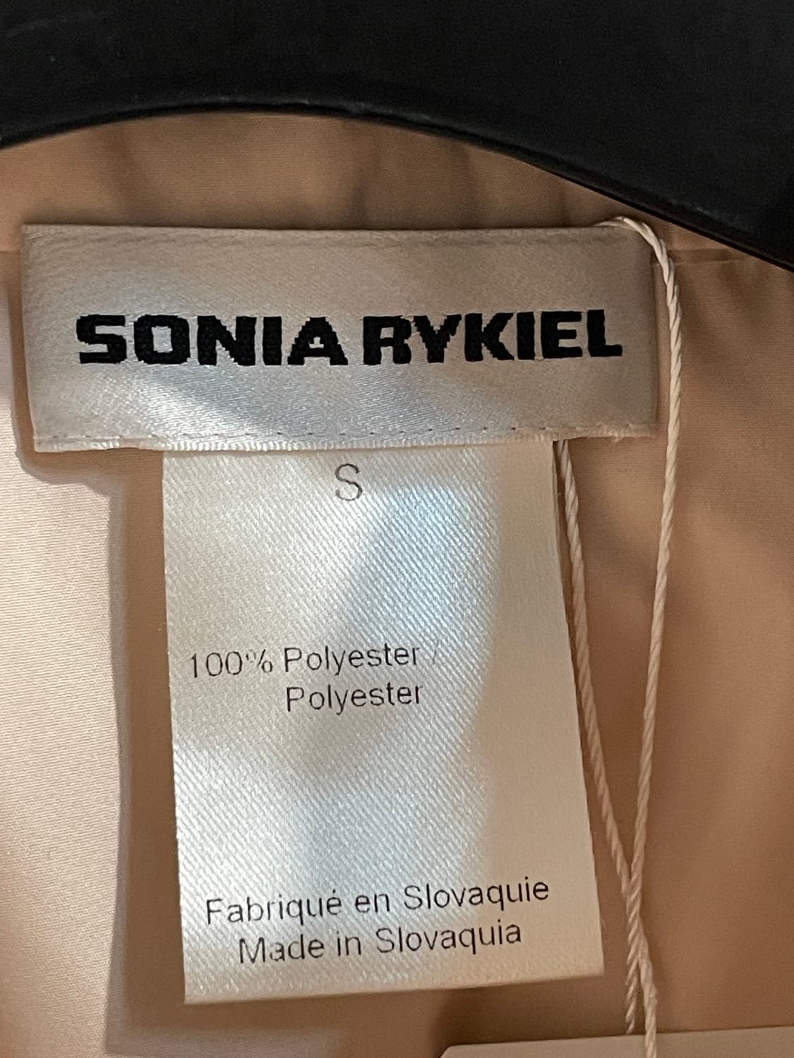 소니아 리키엘 후드 스트링 코트 원피스 상품이미지3