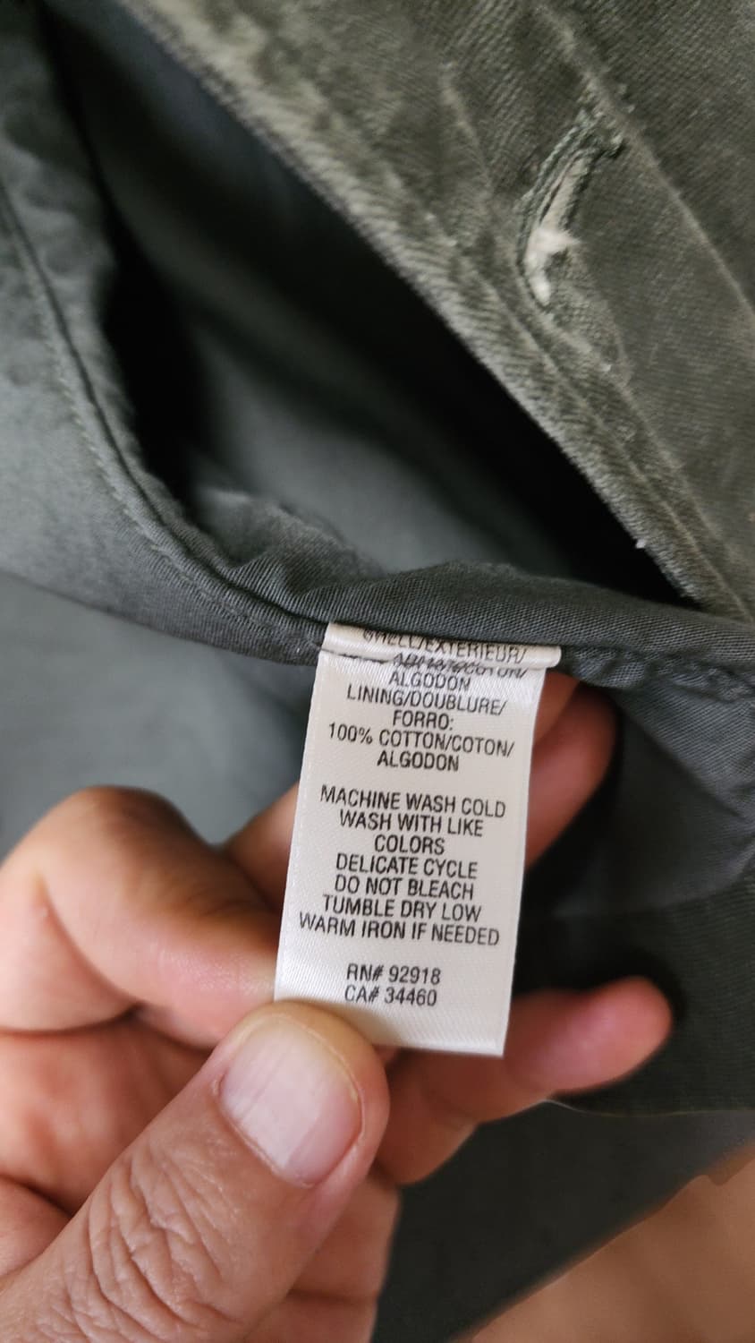 JUICY COUTURE M65 카키 필드 자켓 상품이미지6