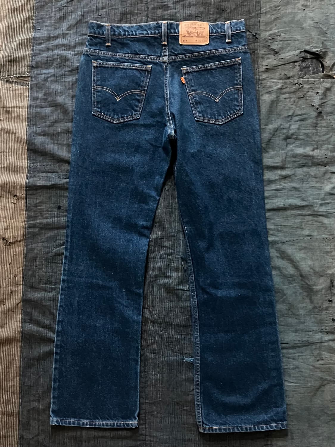🇺🇸 90s USA 빈티지 리바이스 517 부츠컷 데님 팬츠 상품이미지3