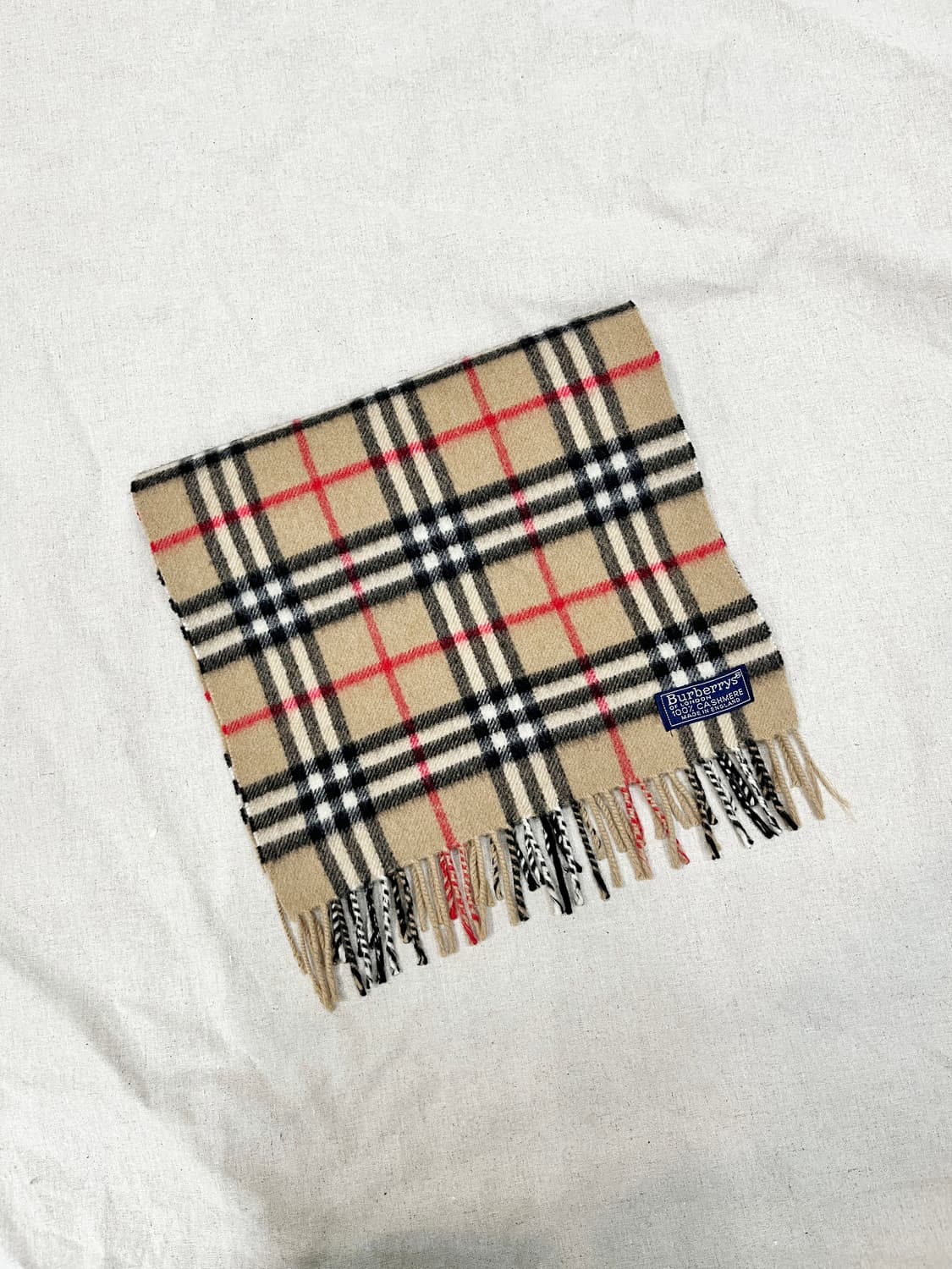 버버리 캐시미어100 머플러 상품이미지1