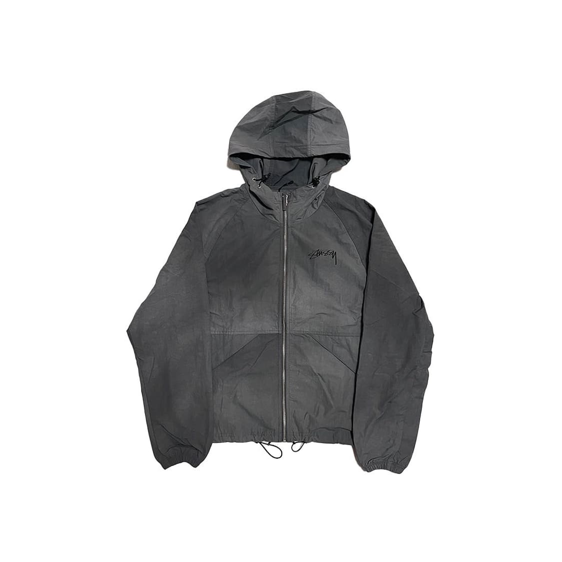 스투시 웨이브 다이 비치 쉘 자켓 그레이 상품이미지4