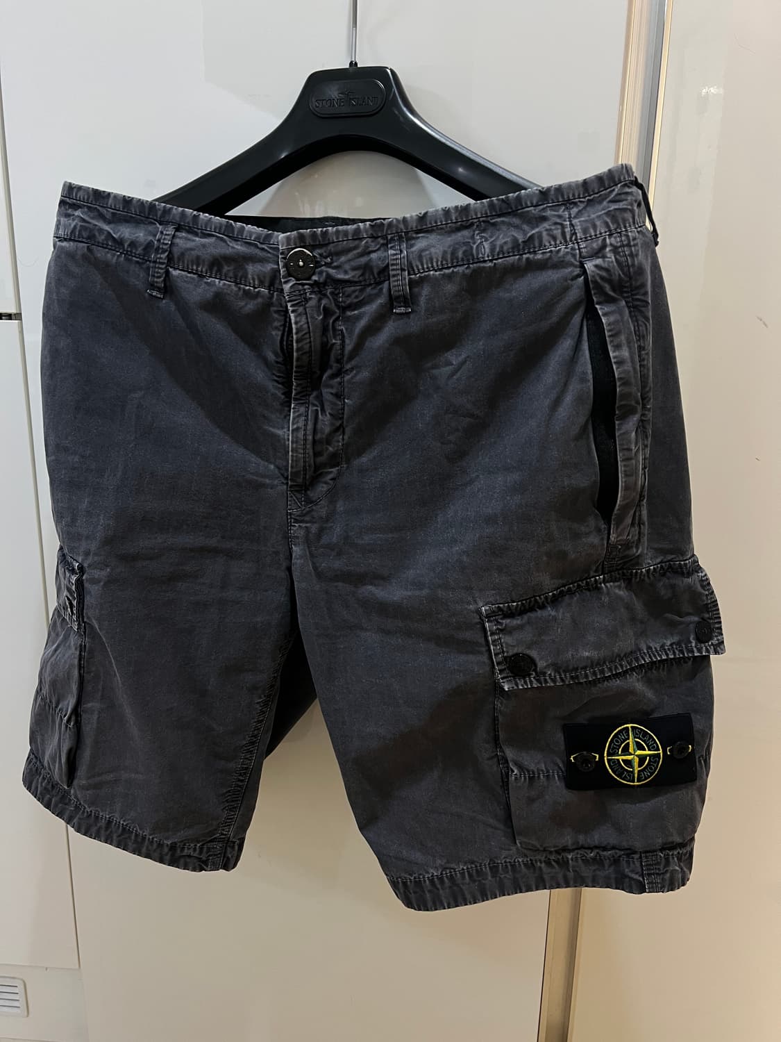 25fw 스톤아일랜드 워싱카고 반바지 32-33 상품이미지1