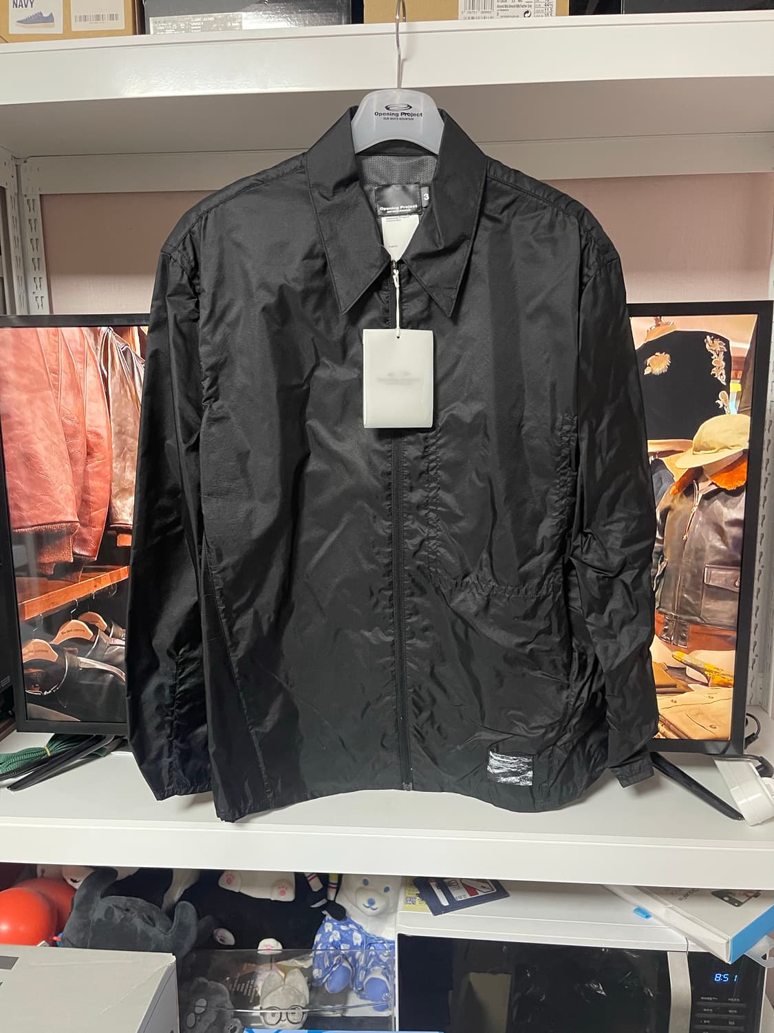 오프닝프로젝트 나일론 셔츠형자켓 상품이미지1