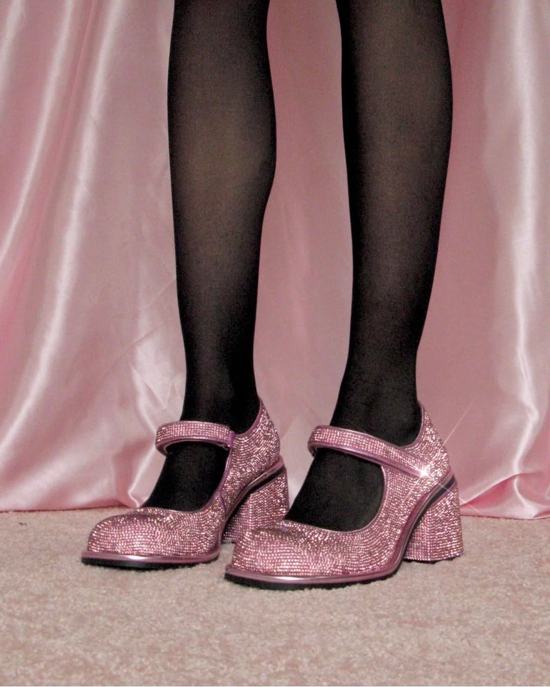 Sugar Thrillz glitter chunky mary janes 상품이미지7