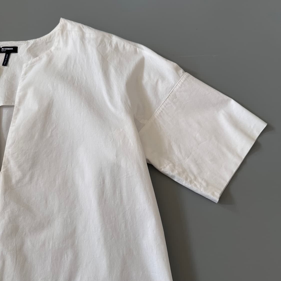 질샌더 jil sander navy 반팔 블라우스 상품이미지4