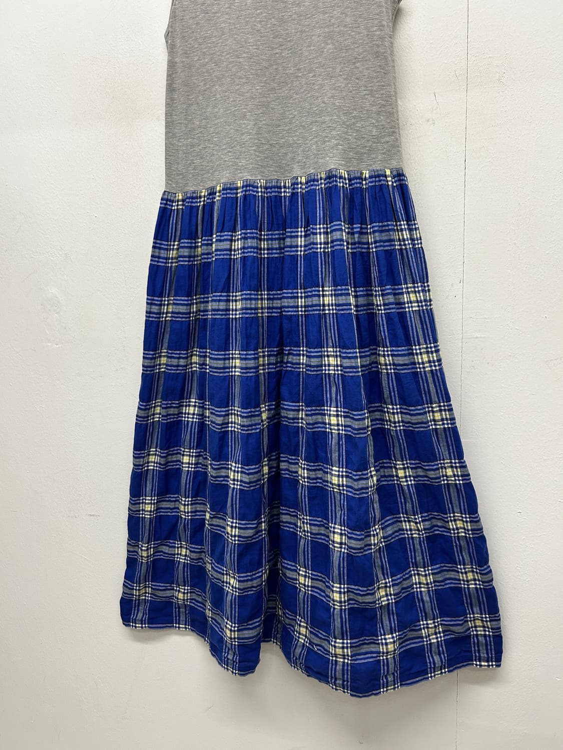 빔즈보이 체크 롱 원피스 상품이미지3