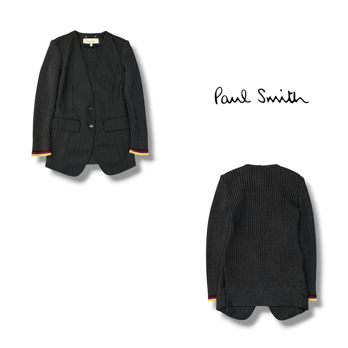  폴스미스 니트 배색 자켓 y14103 상품이미지1