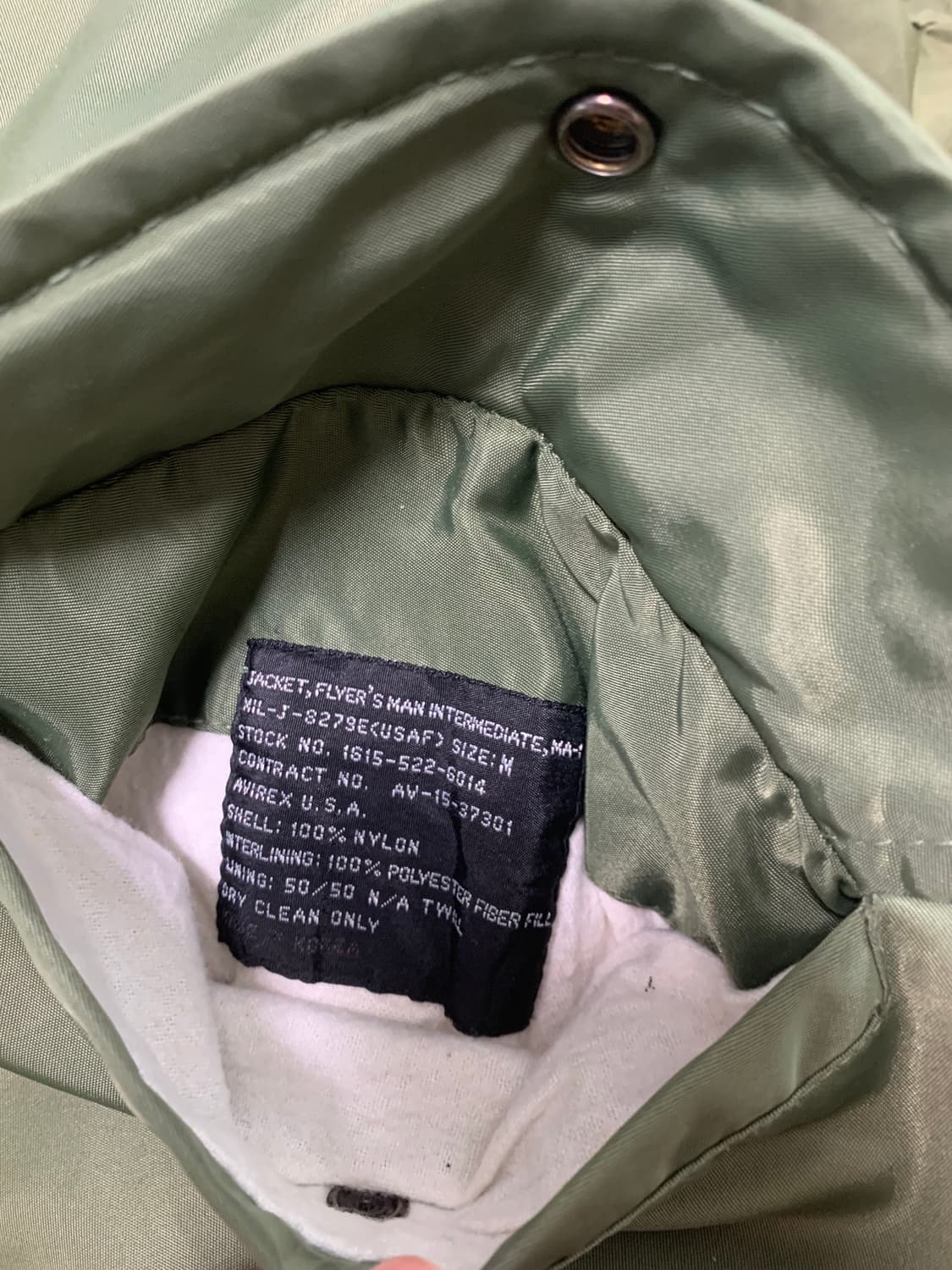 아비렉스 VF-117 PRIVATEERS MA-1 플라이트 재킷 상품이미지3