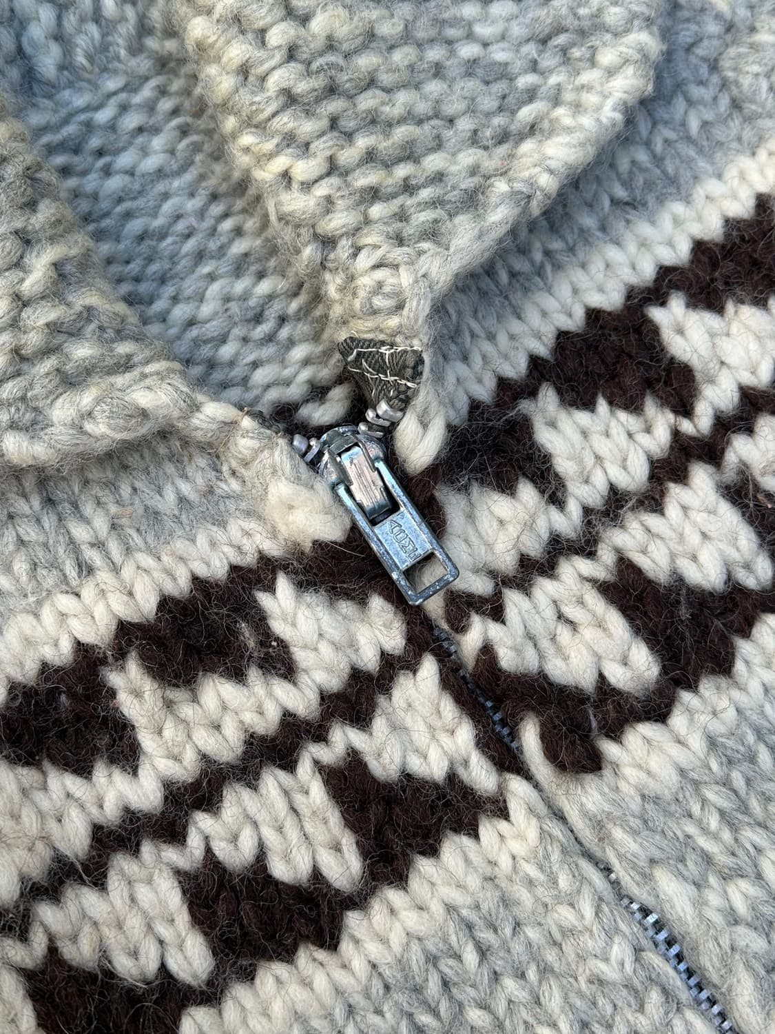 [코위찬] •90s Canada Tuak Wool Cowichan 상품이미지4