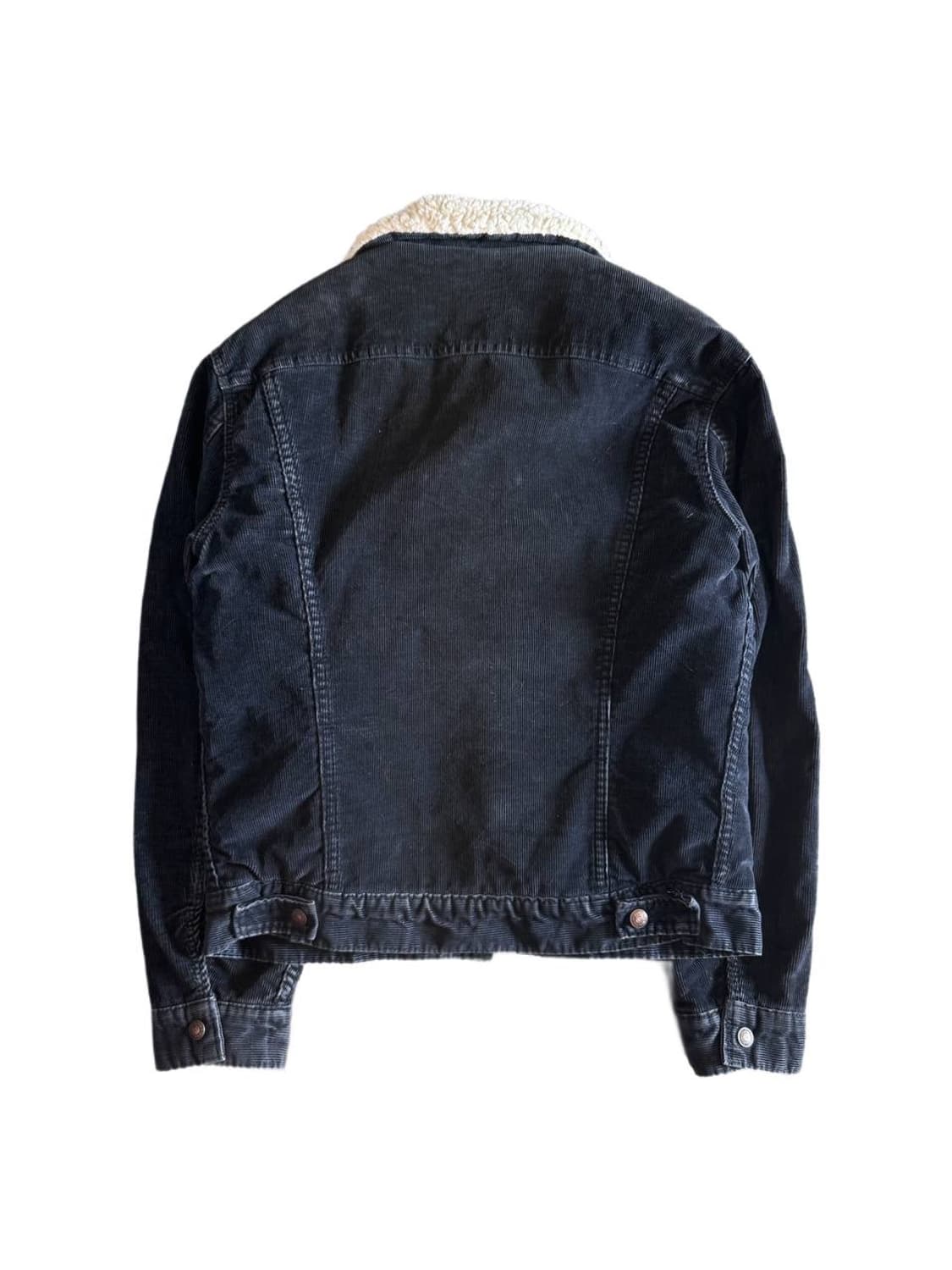 80s Levis white tap corduroy sherpa jack 상품이미지2