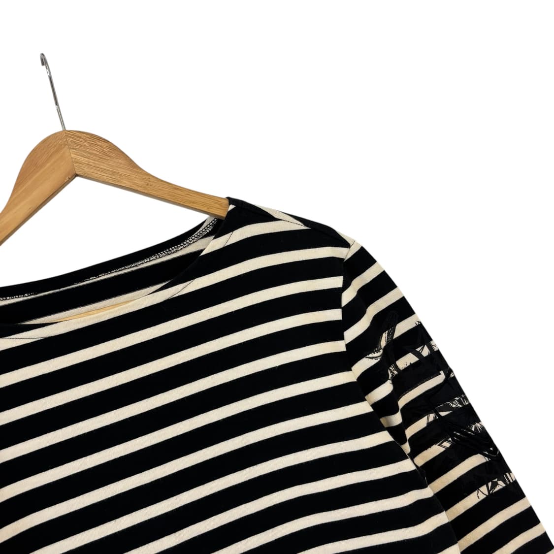 시스템 한섬 메르디앙 단가라 티셔츠 상품이미지3