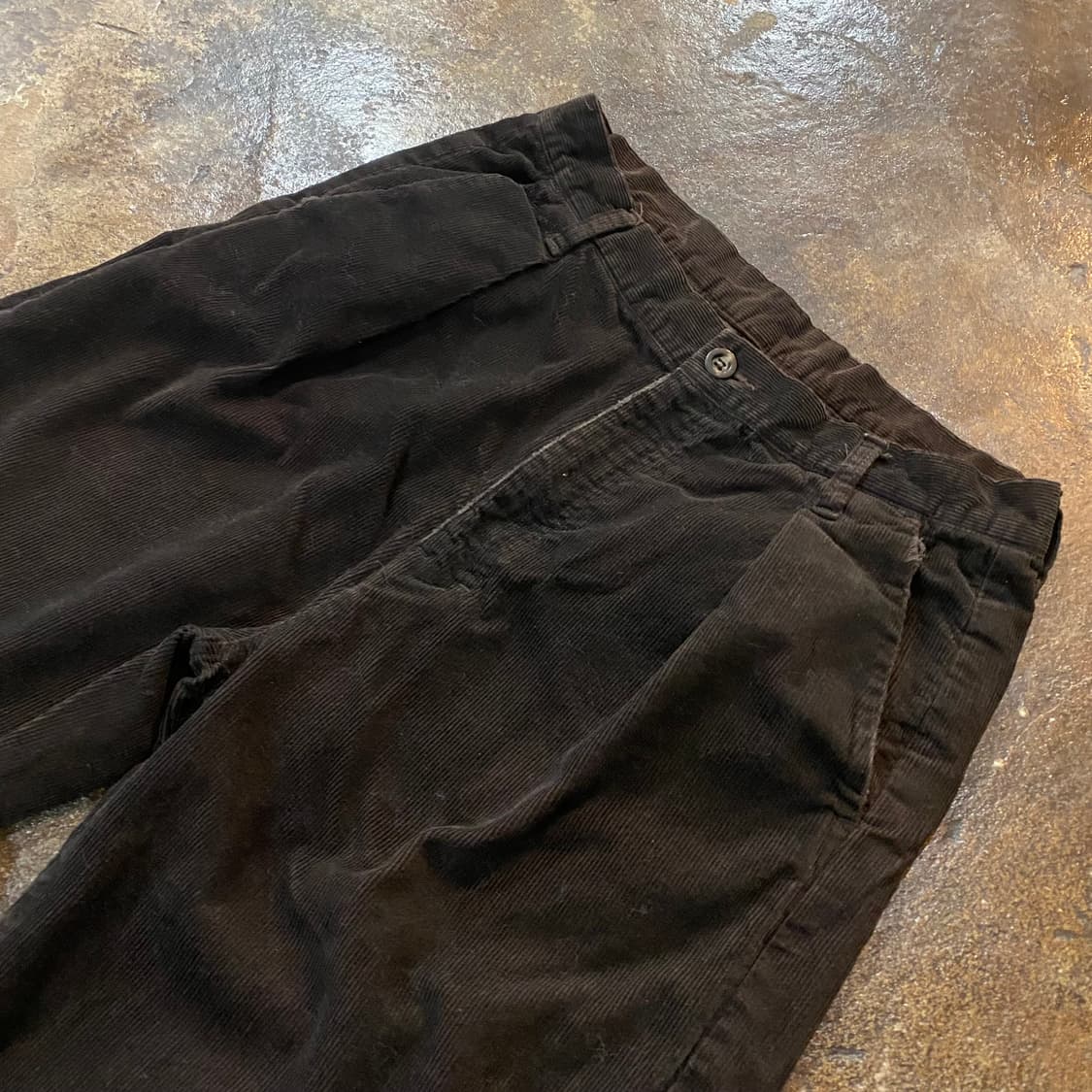 (2) 안셀름 데미지 코듀로이 와이드 팬츠 상품이미지2