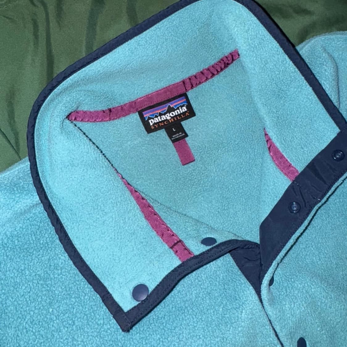 파타고니아 신칠라 에메랄드 L  상품이미지4