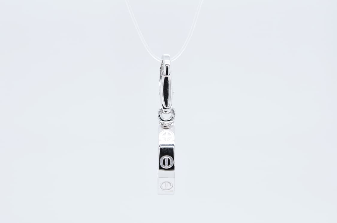 까르띠에 러브 18K 화이트골드 목걸이 펜던트 CHARM 2.4g 상품이미지6