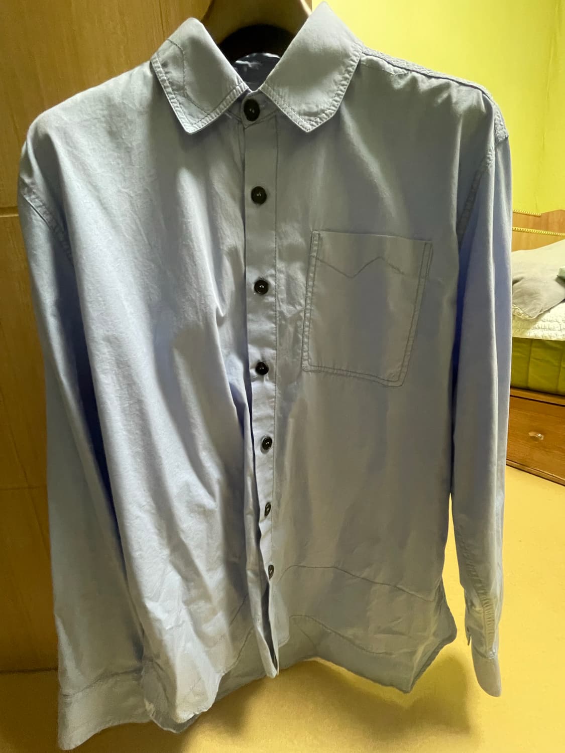 Zara x Ader Error Oversized Shirt SkyBlu 상품이미지1