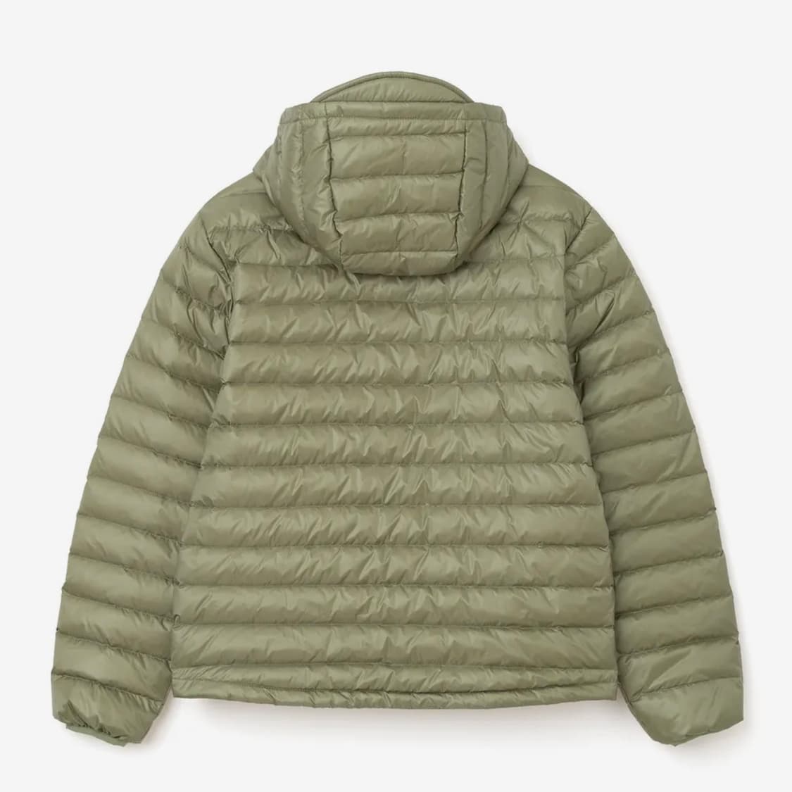 밀로우먼 라이트 후드 다운 자켓 카키 상품이미지3