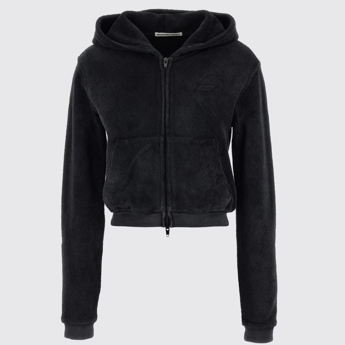 [XS,S,M]알렉산더왕 25fw 테리 후드집업/네이비 상품이미지1