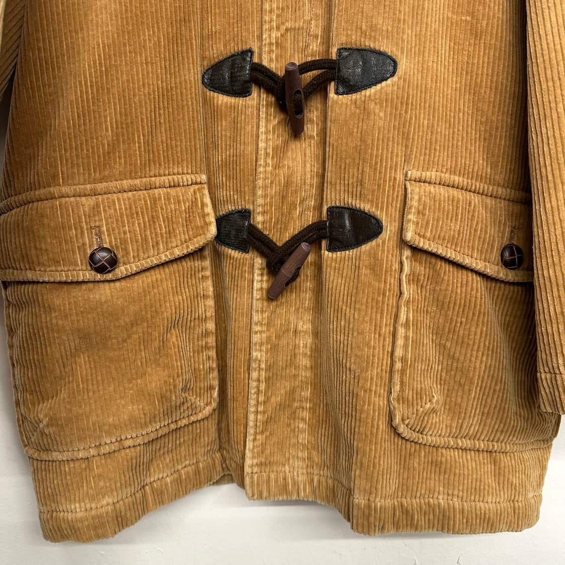 재팬 빈티지 코듀로이 더플 코트 상품이미지5