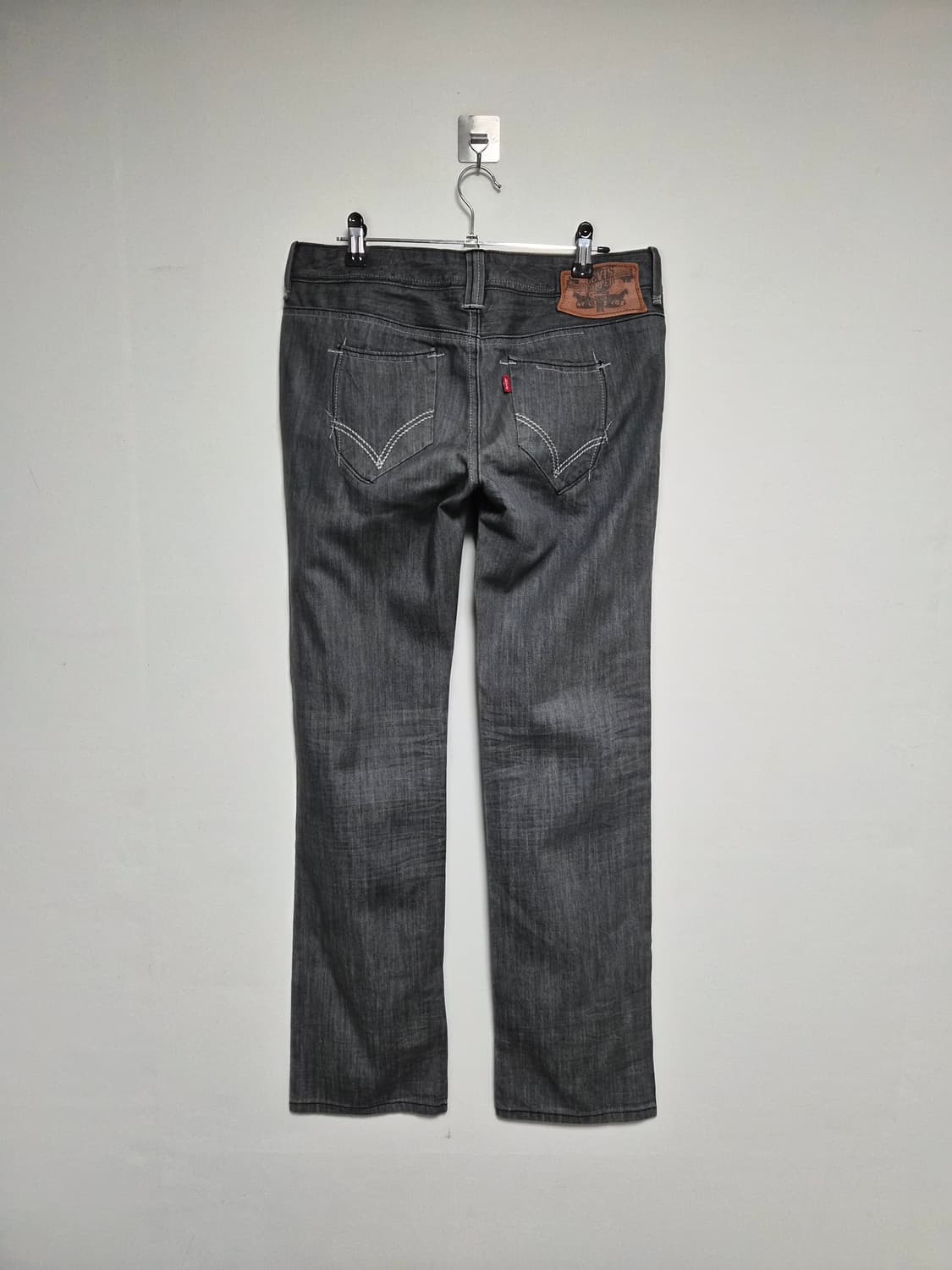 리바이스Levis 그레이 세미부츠컷 free사이즈 P-209 상품이미지2