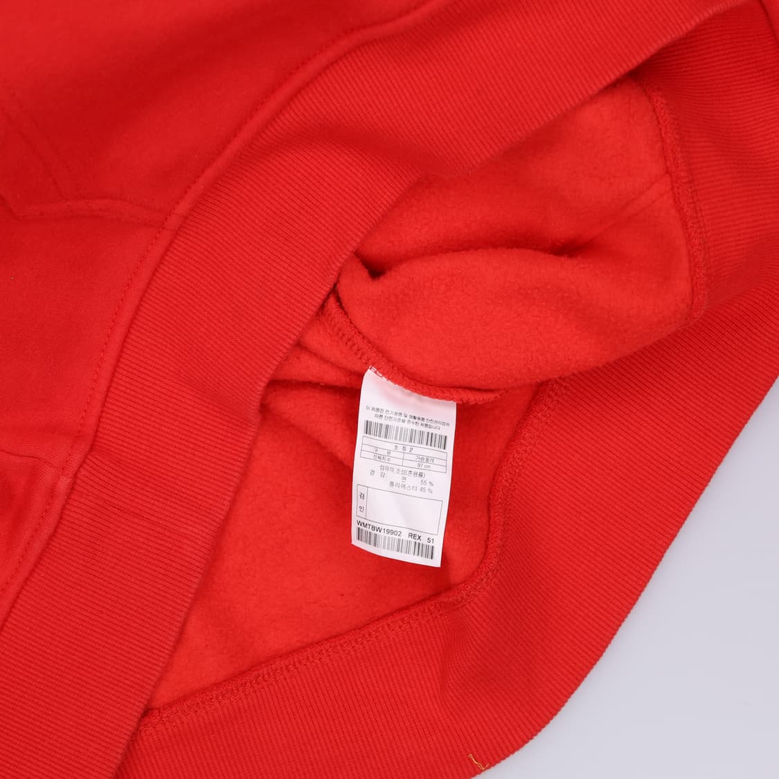 95 왁 기모 후드티 0325H1 상품이미지4