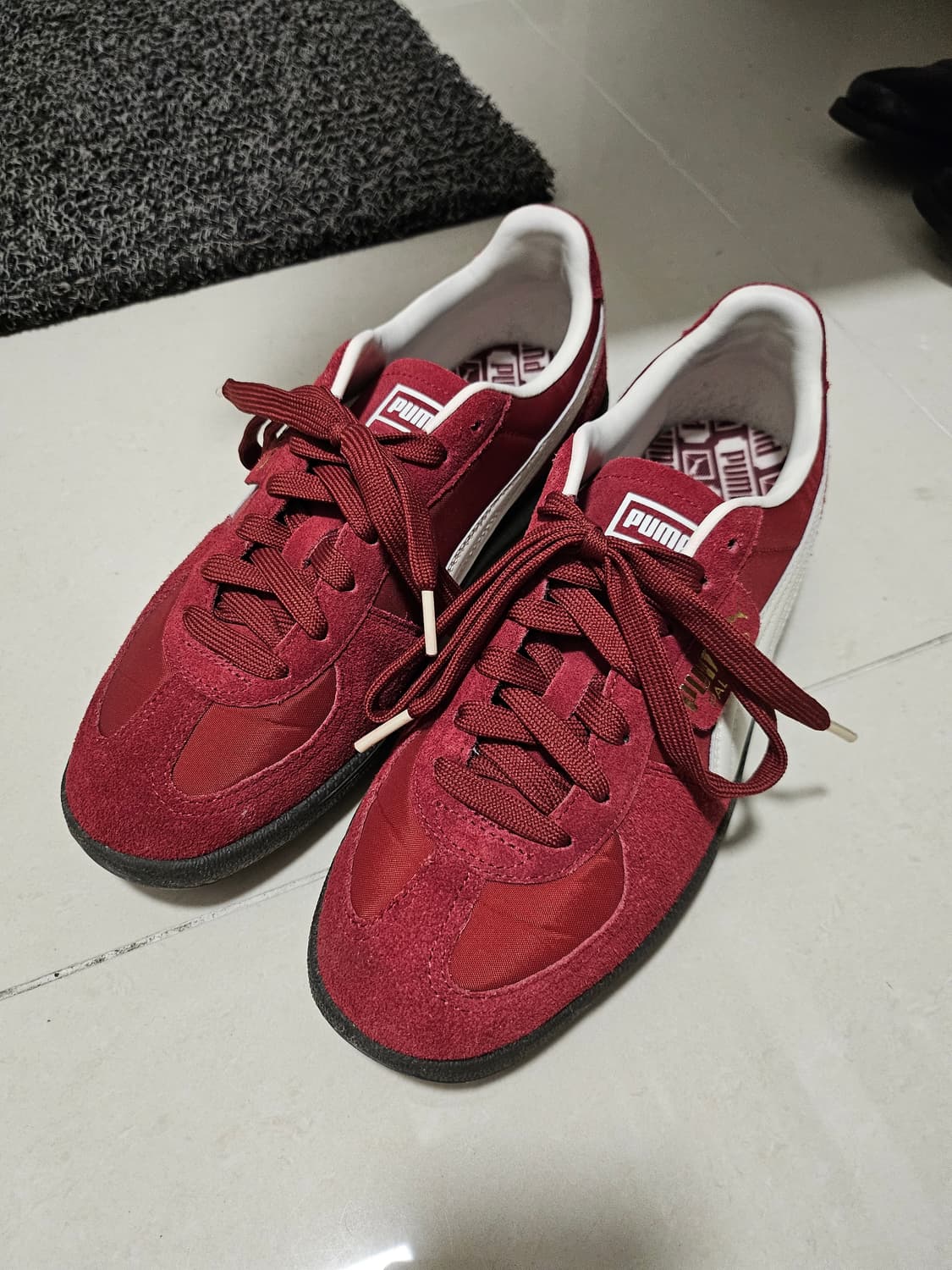 퓨마 Palermo OG intense red warm white 상품이미지1