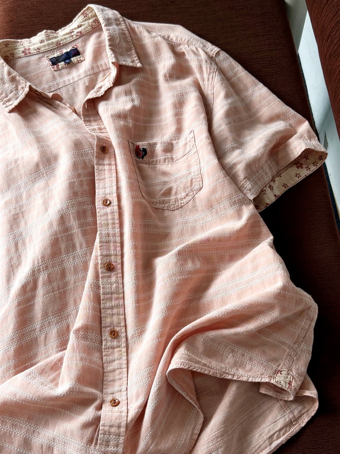 Design stitch point H/S shirt 상품이미지1