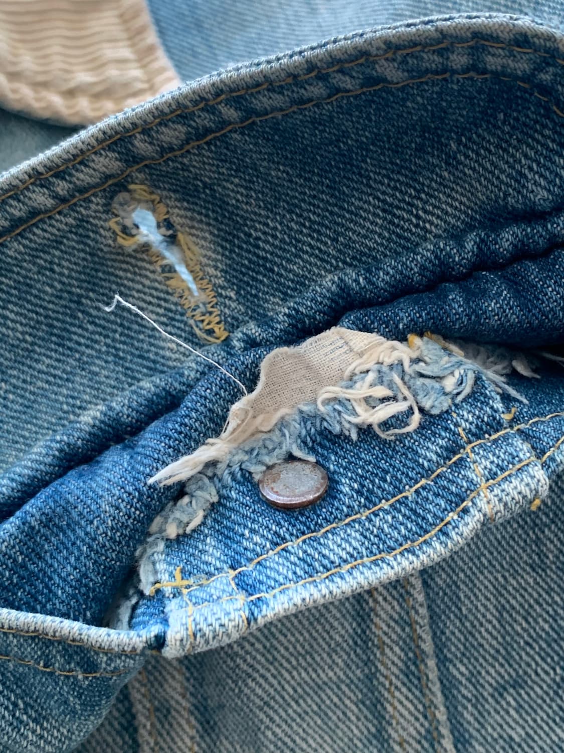 70s Lee Riders 스톰라이터 101-LJ 데님 트러커 자켓 상품이미지6