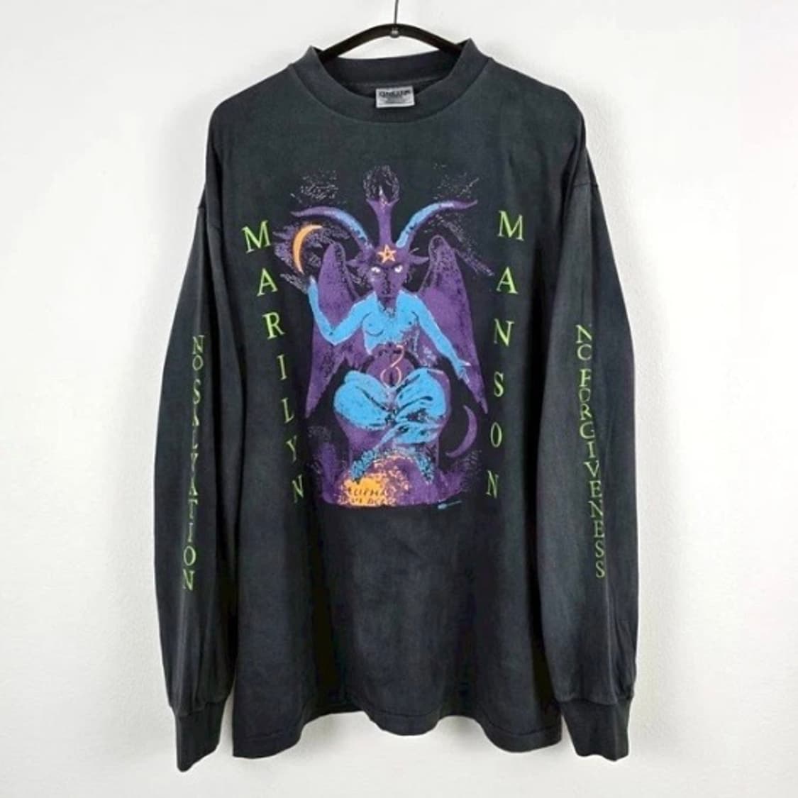 (rep) 빈티지 마를린맨슨 롱슬리브 gn 상품이미지1