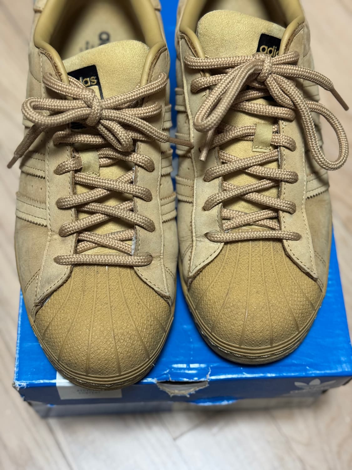 아디다스 슈퍼스타 골든베이지275 상품이미지4