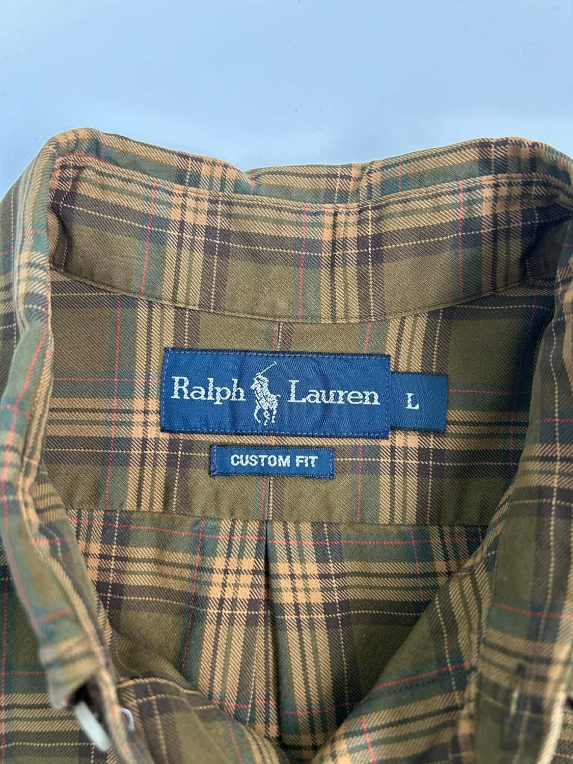 [L] 폴로 랄프로렌 체크 코튼 셔츠 상품이미지4