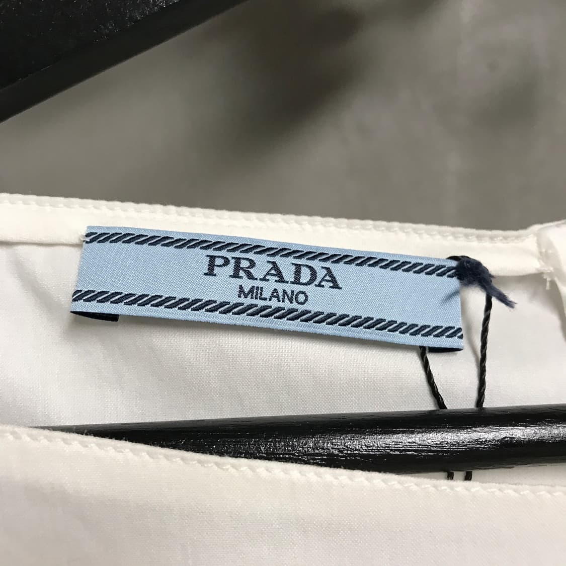 프라다 셔츠 화이트 38S(W) 상품이미지4
