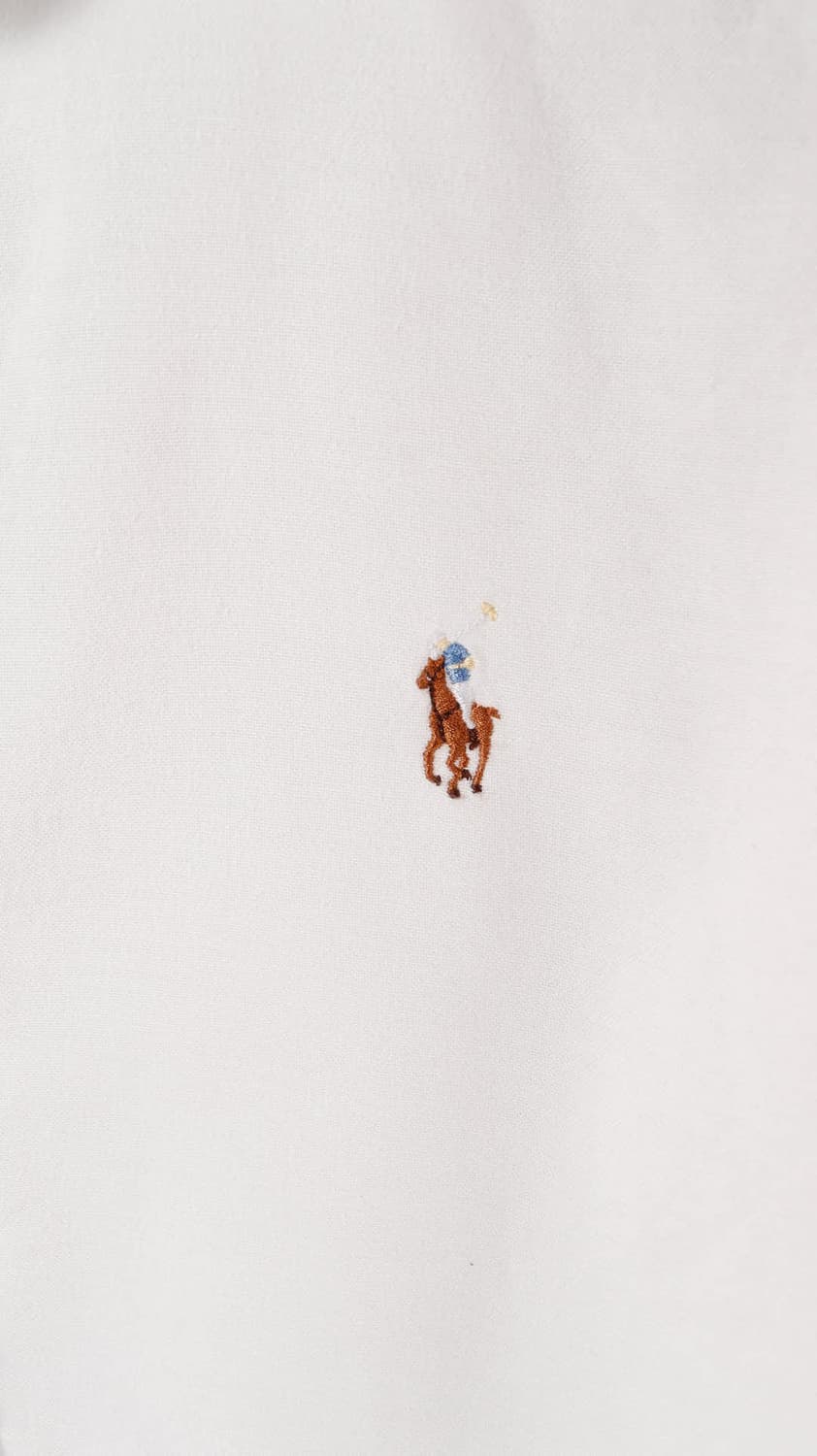 폴로 랄프로렌 흰색 반팔 셔츠 상품이미지4