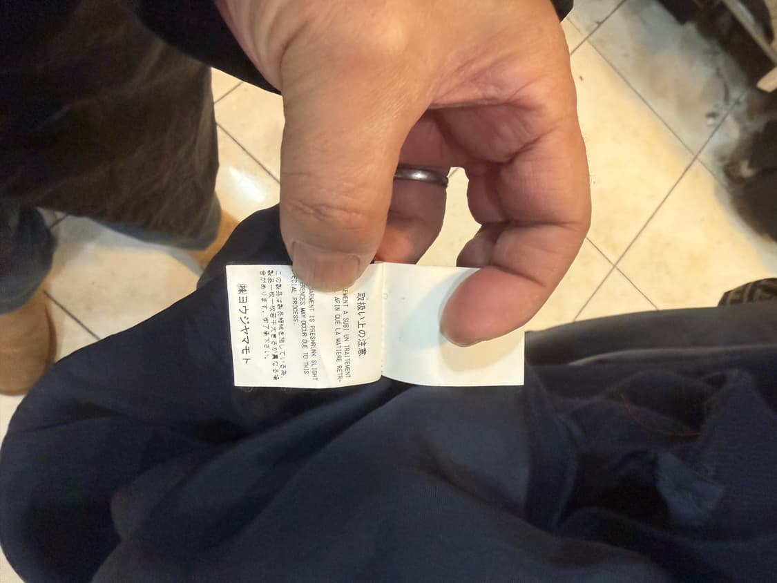 2/66 정품 요지야마모토 롱 원피스 팝니다 상품이미지6