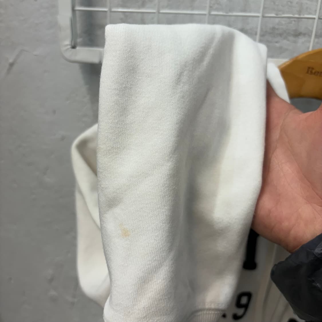 후아유 y2k 화이트 후드집업 L 상품이미지10