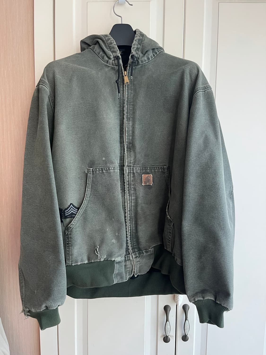 칼하트 액티브 자켓 모스그린 XL사이즈 (J25) 상품이미지1