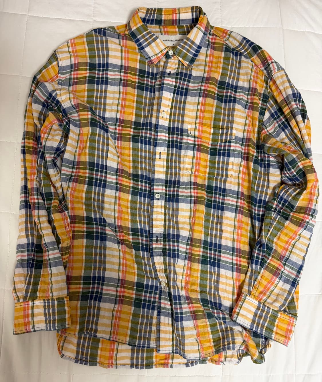 처칠롬퍼 하바티 익스클루시브 써머 체크셔츠 m 상품이미지2