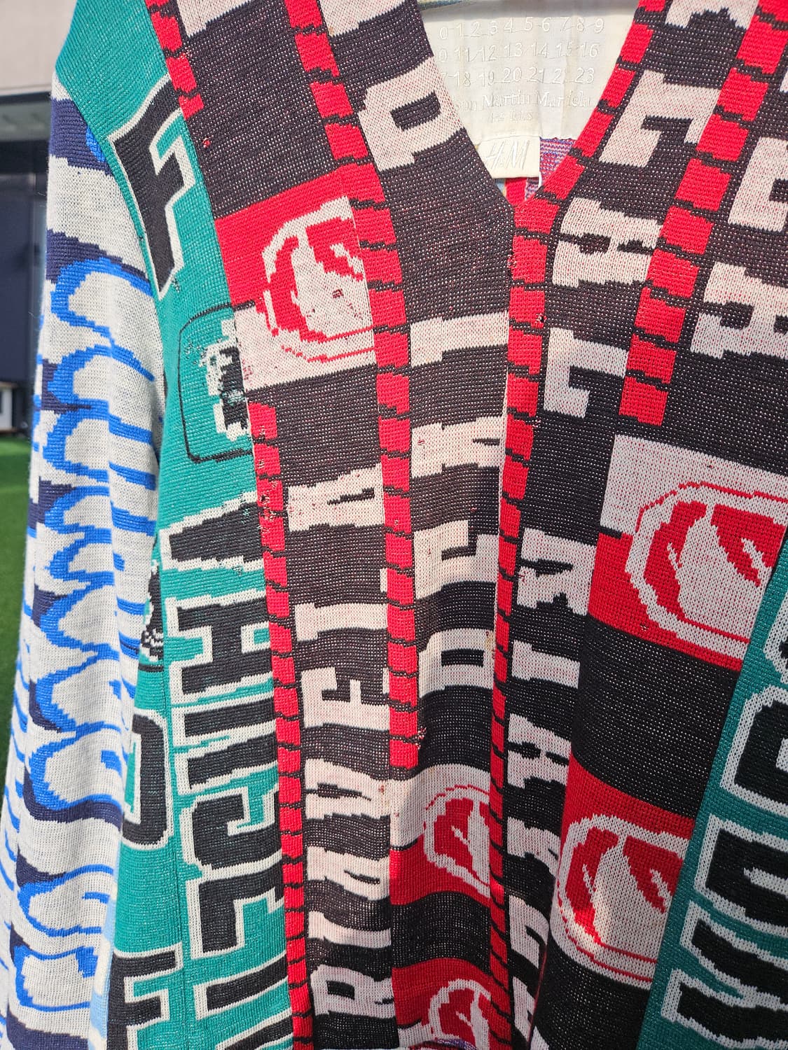 마르지엘라 H&M 멀티 스카프 울 니트 상품이미지3