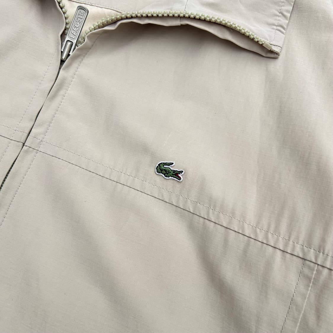 라코스테 베이지 블루종 자켓 상품이미지4