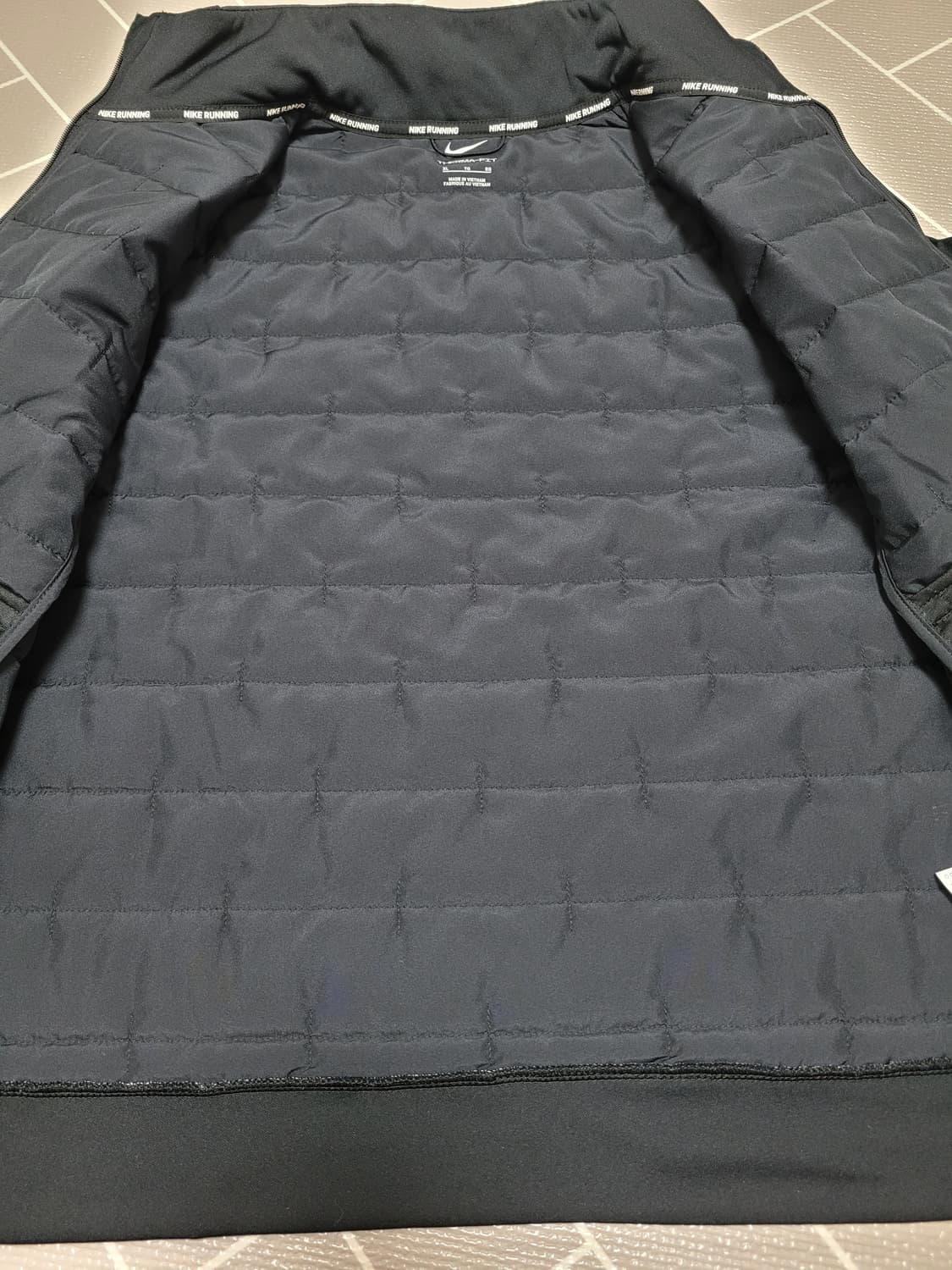 나이키 우먼스 써마핏 패딩 러닝 집업 자켓 XL (95) 상품이미지5