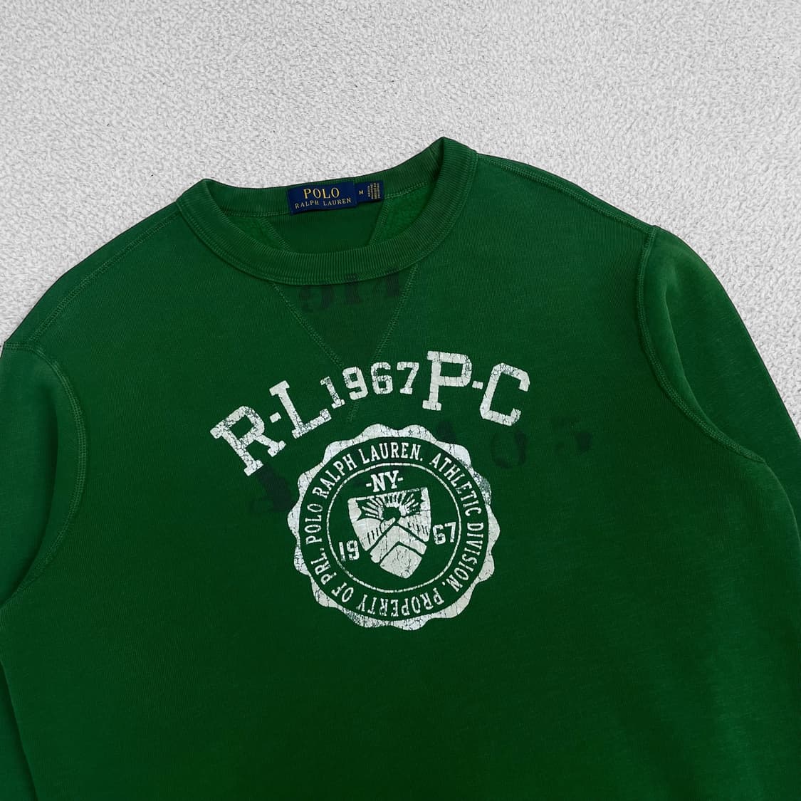 폴로 랄프로렌 그래픽 크루넥 맨투맨 그린 상품이미지2