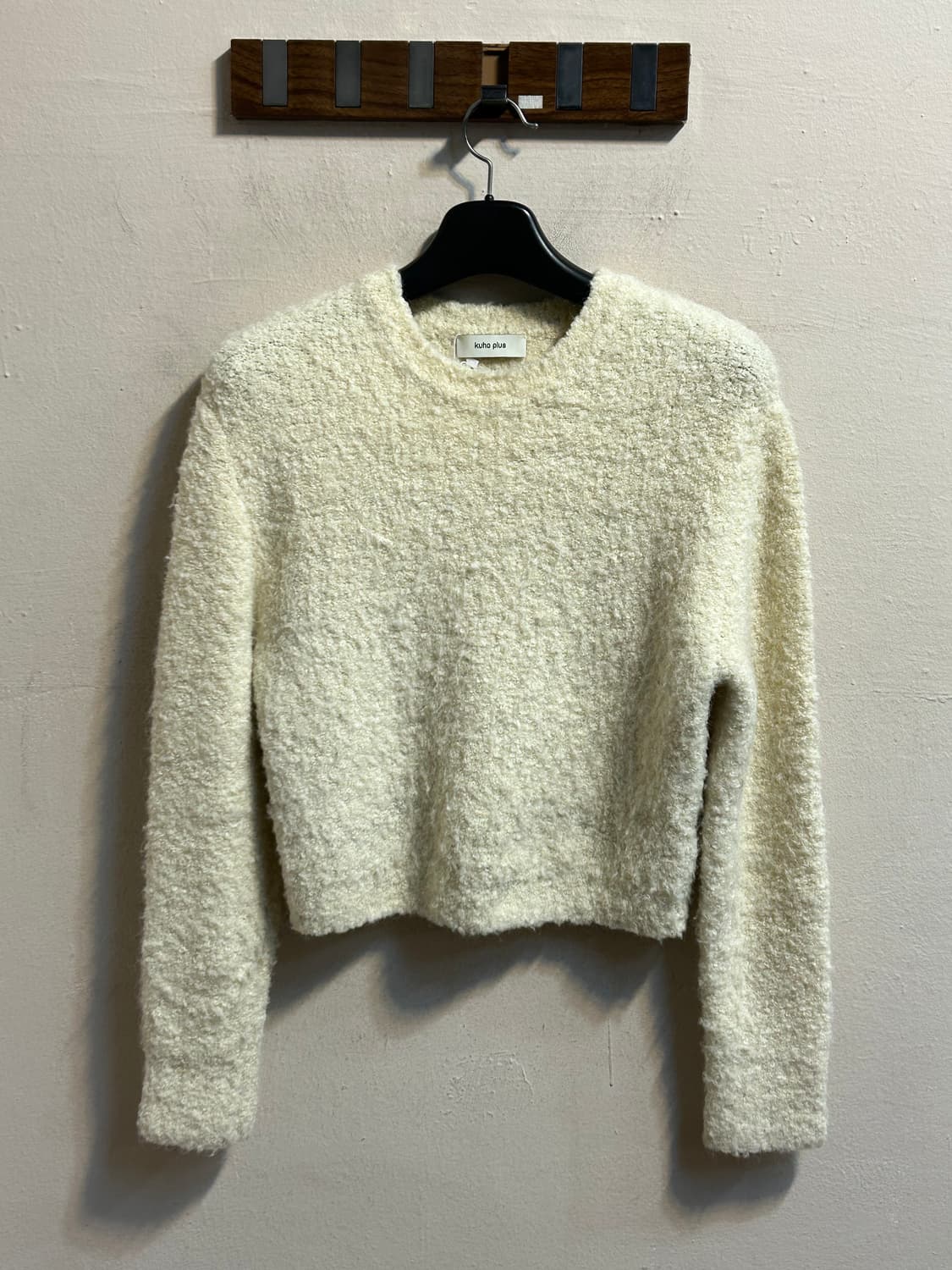 구호 플러스 부클레 텍스처 니트 스웨터 상품이미지1