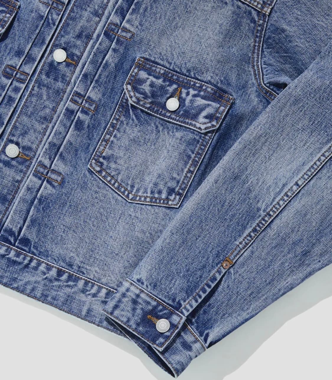 아웃스탠딩 데님트러커자켓 상품이미지4