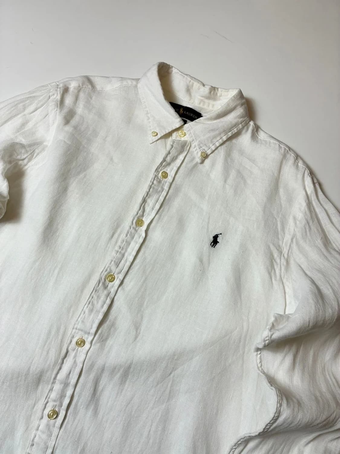 폴로 랄프로렌 클래식핏 100% 린넨 셔츠 PN8090 상품이미지2
