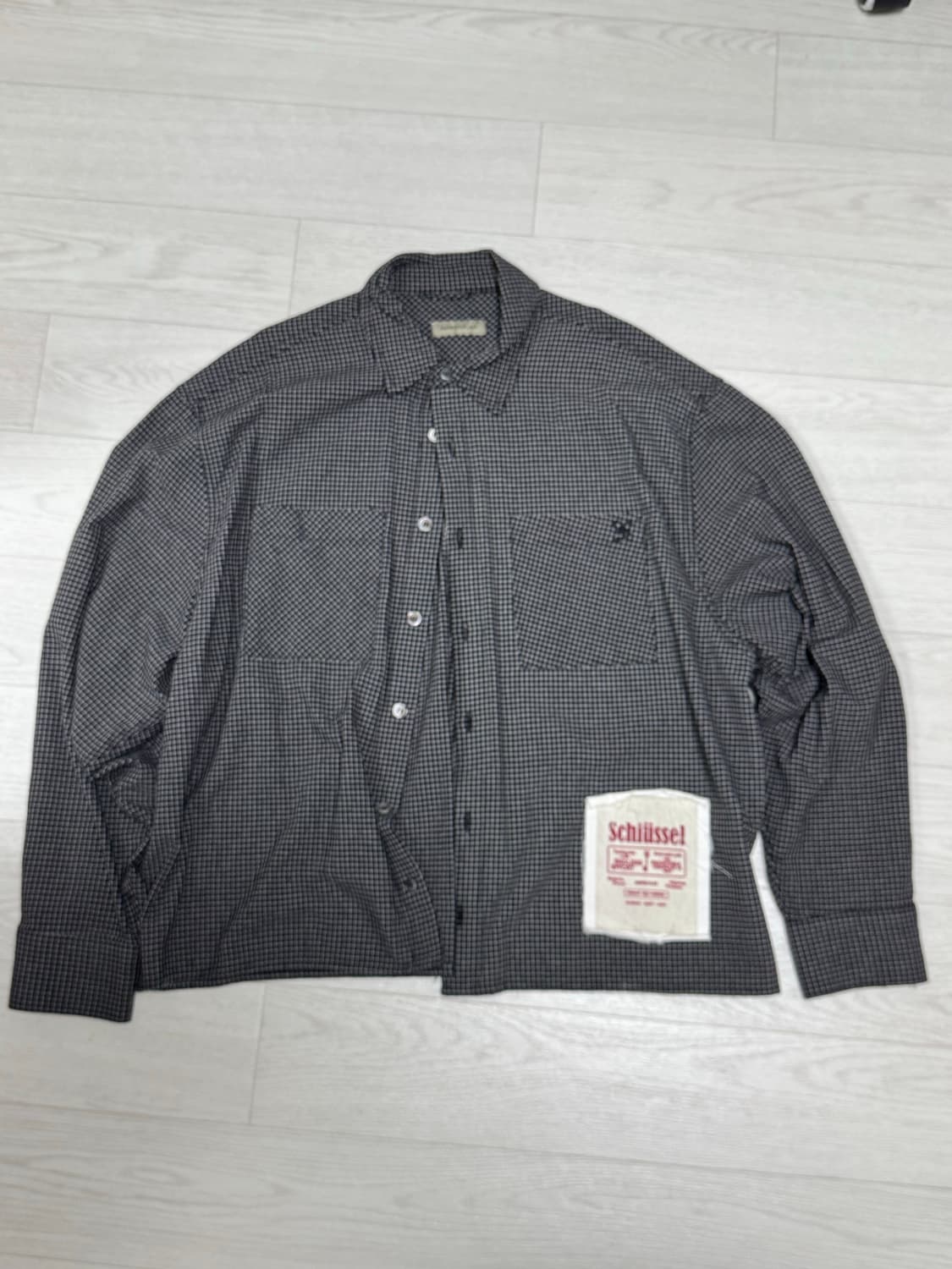 마틴플랜 데일리룸 체크셔츠 m 상품이미지1