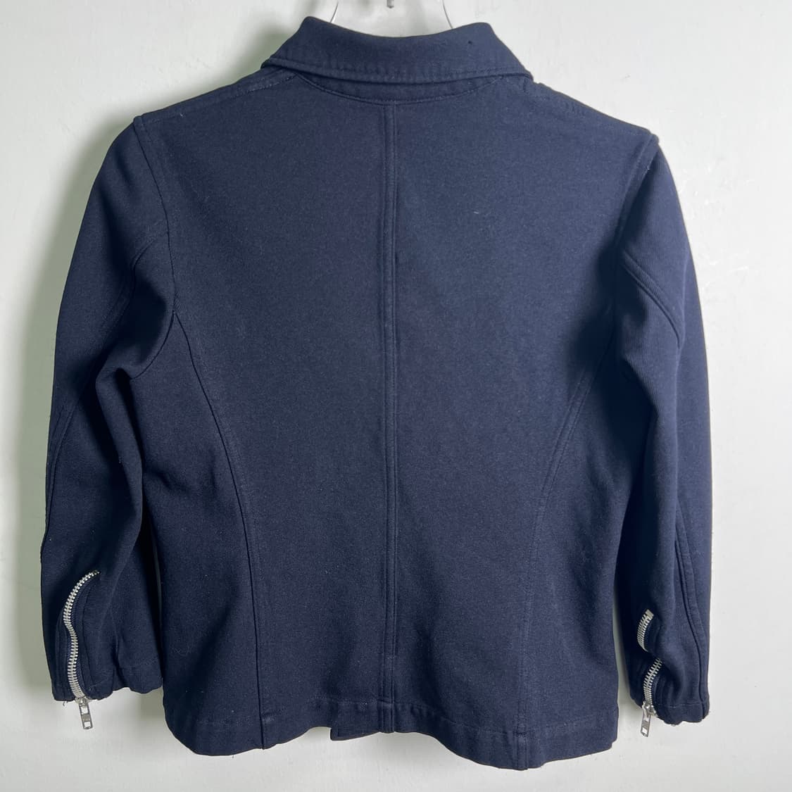 CDG 꼼데가르송 네이비 코튼 라이더 자켓 XS 상품이미지7