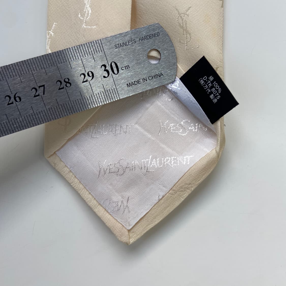 YSL 입생로랑 명품 정품 모노그램 넥타이 상품이미지5