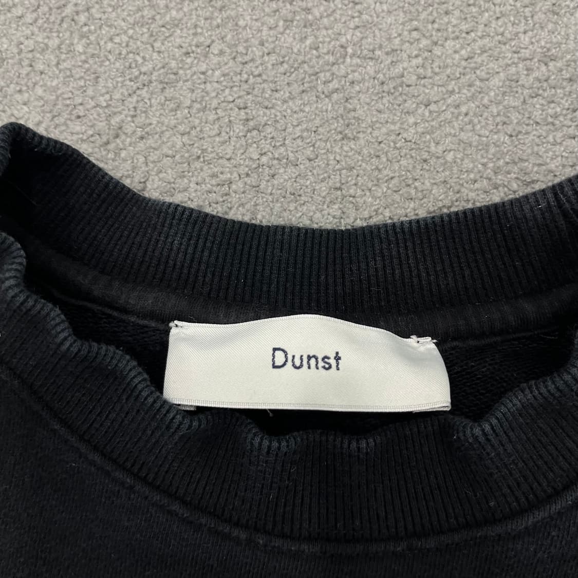 S 던스트 블랙 맨투맨 티셔츠 상품이미지5